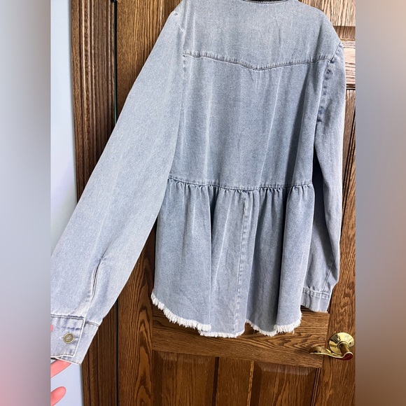 Denim top - Picture 3 of 4